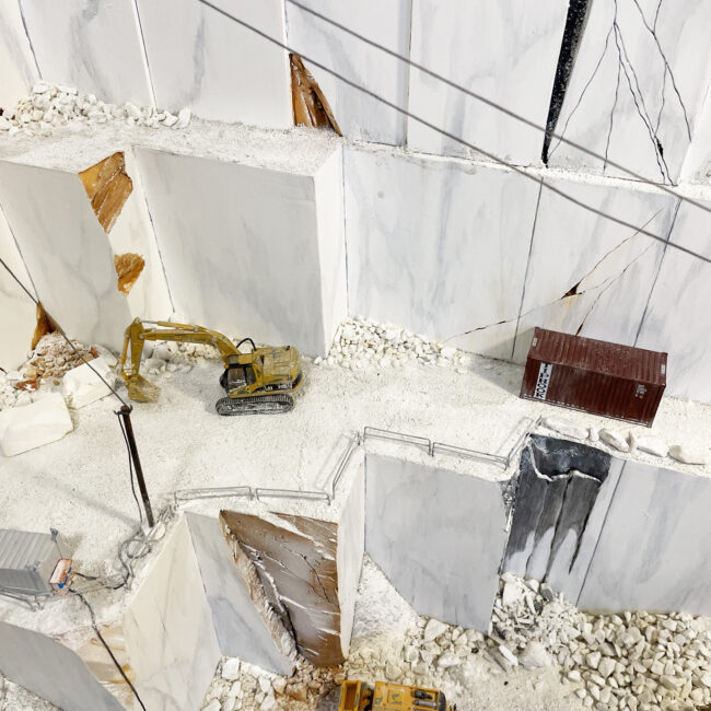 diorama marmo carrara