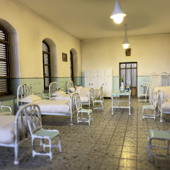 Diorama ospedale vecchio